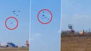 VIDEO: आसमान में 2 विमानों की जबरदस्त टक्कर, एक पायलट की मौत, प्लेन क्रैश का वीडियो वायरल