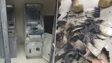 Chhatrapati Sambhaji Nagar News: SBI का ATM लूट रहे थे चोर, नकदी में आग लगने से प्लान हुआ फेल; महाराष्ट्र के छत्रपति संभाजी नगर का मामला