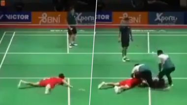 Chinese Player Dies of Heart Attack: 17 वर्षीय बैडमिंटन खिलाड़ी की हार्ट अटैक से मौत, सामने आया घटना का सीसीटीवी VIDEO