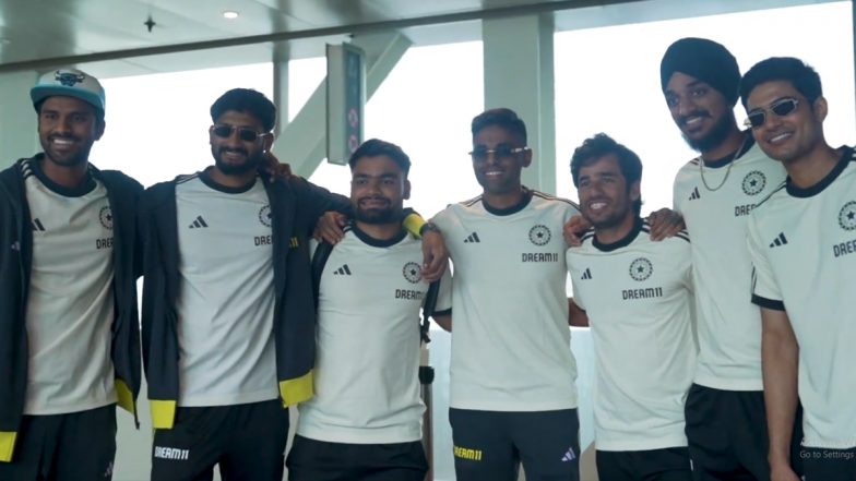 Team India Reaches Sri Lanka: सूर्यकुमार यादव, ऋषभ पंत, हार्दिक पांड्या और टीम इंडिया के अन्य क्रिकेटर कोच गौतम गंभीर के साथ श्रीलंका