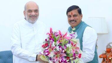 Amit Shah Meets CM Mohan Yadav: केंद्रीय गृह मंत्री अमित शाह से मिले मध्य प्रदेश के सीएम मोहन यादव