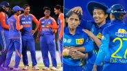 IND vs SL Women's Asia Cup 2024 Final: आज महिला एशिया कप में भारत और श्रीलंका के बीच फाइनल मुकाबला, यहां देखें दोनों टीमों के बीच हेड टू हेड रिकॉर्ड