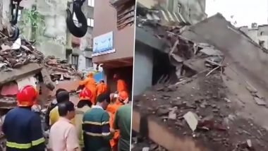 Building Collapsed in Navi Mumbai: नवी मुंबई के बेलापुर इलाके में इमारत ढही; दो लोगों को बचाया गया, एक की तलाश जारी