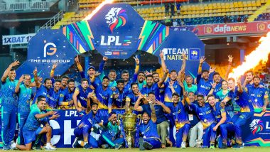 LPL 2024 Final: जाफना किंग्स ने गैले मार्वल्स को 9 विकेट से हराकर चौथी बार जीता लंका प्रीमियर लीग का ख़िताब, रिली रोसोउ ने खेली शतकीय पारी