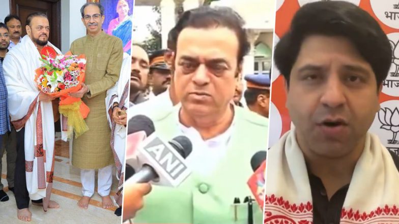 Shahzad Poonawala Attack On Uddhav Thackeray: उद्धव ठाकरे से मिले अबू आजमी, भाजपा प्रवक्ता बोले, 