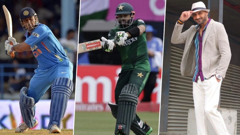 Harbhajan Singh Slams Pakistani Fan: हरभजन सिंह ने एमएस धोनी और मोहम्मद रिजवान की तुलना करने वाले पाकिस्तानी फैन को ट्विटर पर लताड़ा, देखें पोस्ट