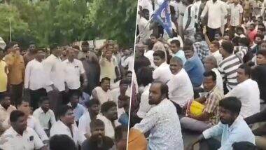 Tamil Nadu BSP Protest: चेन्नई में बहुजन समाज पार्टी के अध्यक्ष आर्मस्ट्रांग की हत्या के विरोध में प्रदर्शन, सीबीआई जांच की मांग-Video