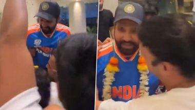 Rohit Sharma Welcomed By Childhood Friends: विश्व विजेता कप्तान रोहित शर्मा के बचपन के दोस्तों ने किया भव्य स्वागत, जमकर मायना जश्न, देखें वीडियो