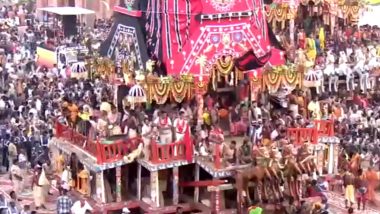 Jagannath Puri Rath Yatra 2024 Update: सूर्यास्त के कारण रुके भगवान जगन्नाथ के रथ, कल सुबह 9 बजे फिर शुरू होगी यात्रा- VIDEO