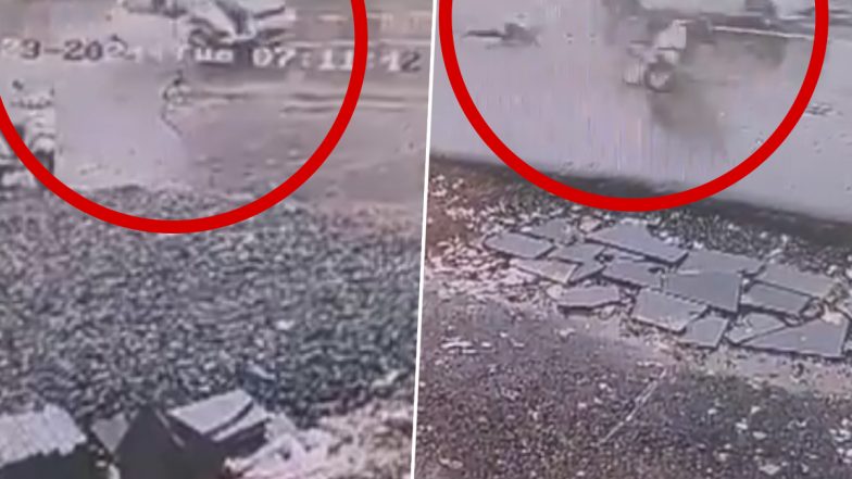 Chattisgarh Accident Video: शराब के नशे में कारचालक ने स्कूटी सवार युवती को मारी टक्कर, छत्तीसगढ़ के बालोद का सीसीटीवी फुटेज आया सामने
