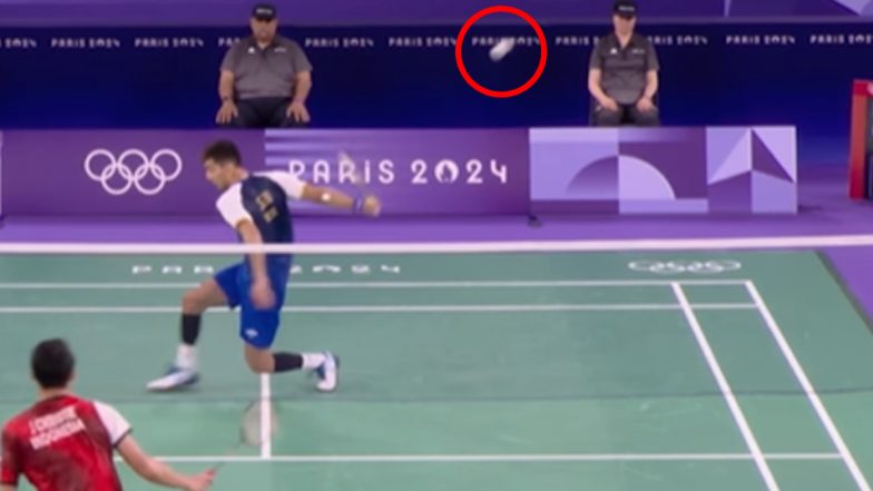 Lakshya Sen No Look Back Shot! पेरिस ओलिंपिक में लक्ष्य सेन ने वर्ल्ड नंबर 4 क्रिस्टी के खिलाफ खेला नो-लुक बैक शॉट, वीडियो हुआ वायरल