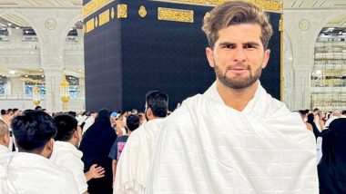 Shaheen Afridi Performs Umrah: पाक क्रिकेट टीम में उथल- पुथल के बीच विवादों में घिरे शाहीन अफरीदी ने किया उमराह, देखें तस्वीर