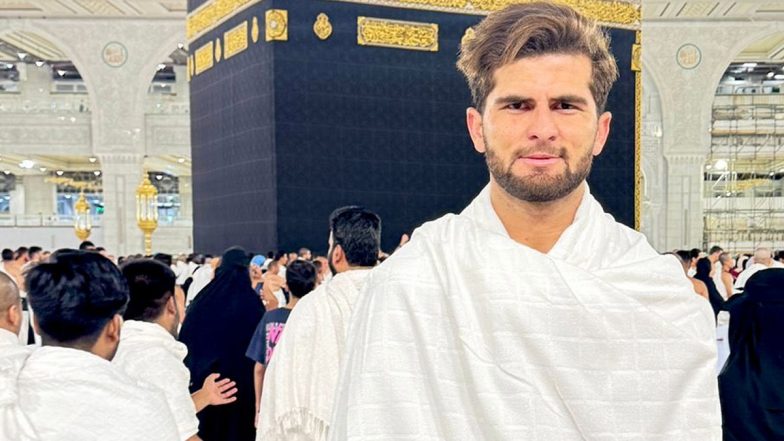 Shaheen Afridi Performs Umrah: पाक क्रिकेट टीम&nbsp;में उथल- पुथल के बीच विवादों में घिरे&nbsp;शाहीन अफरीदी ने किया उमराह, देखें तस्वीर