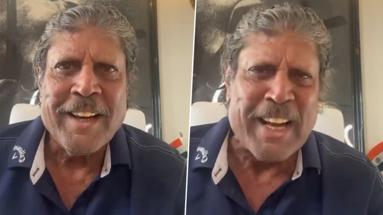 Kapil Dev Heartfelt Message For Anshuman Gaekwad: कपिल देव ने कैंसर से जूझ रहे टीम इंडिया के पूर्व साथी अंशुमान गायकवाड़ के लिए साझा किया संदेश, देखें वीडियो