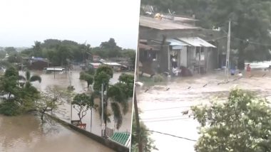 Surat Flood: गुजरात के कई शहरों में बाढ़ जैसे हालत, सूरत शहर में चारों तरफ पानी-Video