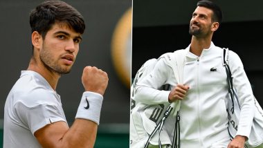 Wimbledon 2024: नोवाक जोकोविच बनाम कार्लोस अल्काराज फाइनल के लिए टिकट की कीमतें 10,000 अमेरिकी डॉलर तक पहुंचीं, फैंस में मैच को लेकर उत्साह