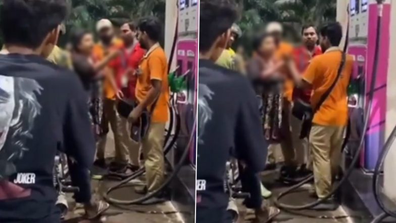 Viral Video: महिला ने पेट्रोल पंप पर कर्मचारी को मारा थप्पड़, जमकर किया हंगामा, सोशल मीडिया पर महिला पर लोगों का फूटा गुस्सा