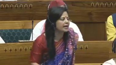 TMC MP Mahua Moitra: 'मुझे बैठाने के चक्कर में जनता ने आपके 63 सांसदों को बिठा दिया, सांसद महुआ मोइत्रा ने संसद में बीजेपी पर साधा निशाना-Video