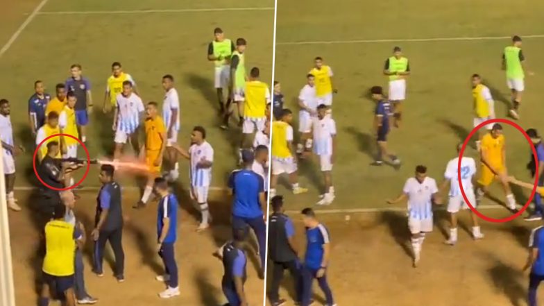 Police Shoots At Young Player's Leg In Brazil: फुटबॉल मैच के बाद बहस के दौरान पुलिस ने युवा खिलाड़ी के पैर में मारी गोली, सोशल मीडिया पर वीडियो वायरल