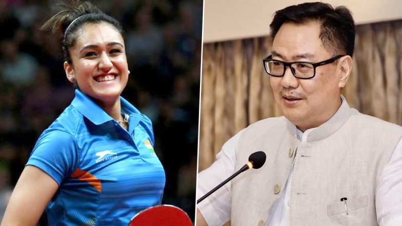 Paris Olympic 2024: मनिका बत्रा के पेरिस ओलंपिक 2024 में इतिहास रचने पर केंद्रीय मंत्री किरेन रिजिजू ने दी प्रतिक्रिया, कहा 'उच्च मनोबल बनाए रखें'