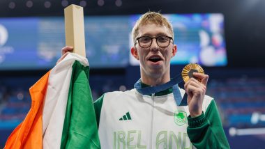 Ireland 1st Gold Medal In Paris Olympic 2024: पेरिस ओलिंपिक में आयरलैंड को मिला पहला मेडल, डैनियल विफेन ने 800 मीटर फ्रीस्टाइल में जीता स्वर्ण पदक