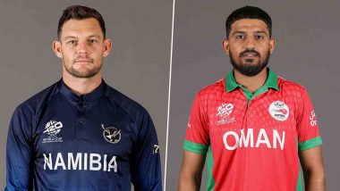 Namibia vs Oman Live Streaming: आज आईसीसी पुरुष क्रिकेट विश्व कप लीग 2 में नामीबिया और ओमान के बीच मुकाबला, यहां जानें कब-कहां और कैसे देखें लाइव प्रसारण