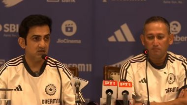 Gautam Gambhir Press Conference Live Streaming: गौतम गंभीर और BCCI के मुख्य चयनकर्ता अजीत अगरकर का भारत के श्रीलंका दौरे से पहले मीडिया संबोधन, यहां देखें लाइव