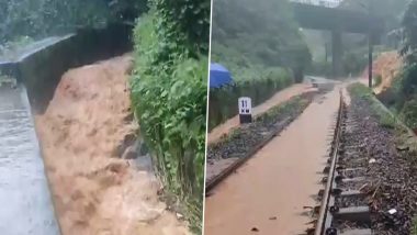 Kerala Rain: केरल में भारी बारिश का कहर, रेलवे ट्रैक पर जलभराव के कारण कई ट्रेनें कैंसिल- VIDEO