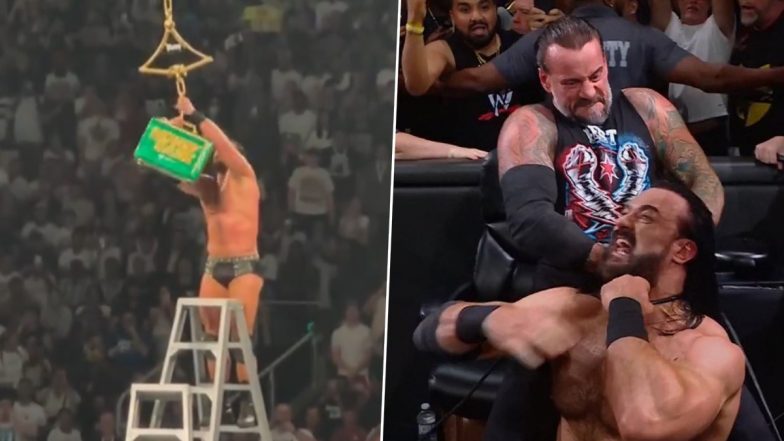 Drew McIntyre Wins Money In the Bank 2024: ड्रू मैकइंटायर ने जीता मनी इन द बैंक इवेंट, CM Punk के दखल से कैश-इन करने में रहे विफल, देखें वीडियो