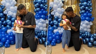 Hardik Pandya Celebrates With Son Agastya: हार्दिक पांड्या ने बेटे अगस्त्य के साथ मिलकर मनाया टी20 विश्व कप जीत का जश्न, बेटे के बारे में कह दी बड़ी बात, पत्नी नताशा नहीं आई नजर, देखें तस्वीरें