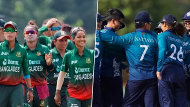 BAN vs THA Women's Asia Cup 2024 Live Telecast On DD Sports & Other Platforms: आज महिला एशिया कप में बांग्लादेश और थाईलैंड के बीच टक्कर, यहां जानें कब-कहां और कैसे देखें लाइव प्रसारण