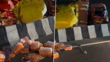 Viral Video: कोल्ड ड्रिंक के ट्रक का हुआ एक्सीडेंट, ड्राइवर की मदद करना छोड़ लोग लुटने लगे सामान, गाजियाबाद की घटना का वीडियो वायरल