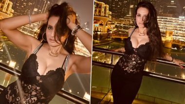 Ameesha Patel ने नेट ड्रेस पहन दिए सेक्सी पोज, एक्ट्रेस की हॉटनेस ने बढ़ाया तापमान (Watch Video)