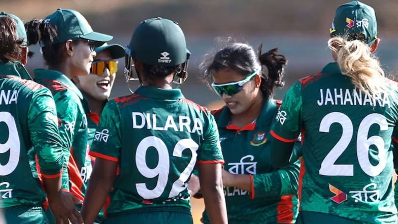 WI W vs BAN W 1st ODI 2025 Preview: वेस्टइंडीज के खिलाफ पहले वनडे में जीत के साथ शुरुआत करना चाहेगी बांग्लादेश महिला टीम, मैच से पहले जानें हेड टू हेड रिकॉर्ड्स, मिनी बैटल और स्ट्रीमिंग समेत सारे डिटेल्स