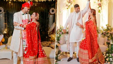 Deepak Hooda Wedding Pictures: भारतीय क्रिकेटर दीपक हुड्डा ने गर्लफ्रेंड के साथ रचाई शादी, देखें कपल की मनमोहक तस्वीरें