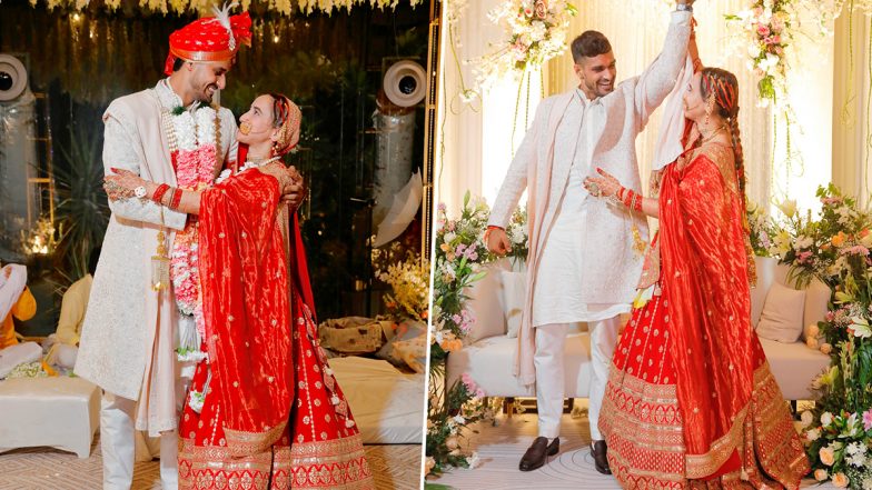 Deepak Hooda&nbsp;Wedding Pictures: भारतीय क्रिकेटर दीपक हुड्डा ने गर्लफ्रेंड&nbsp;के साथ रचाई&nbsp;शादी,&nbsp;देखें कपल&nbsp;की मनमोहक तस्वीरें