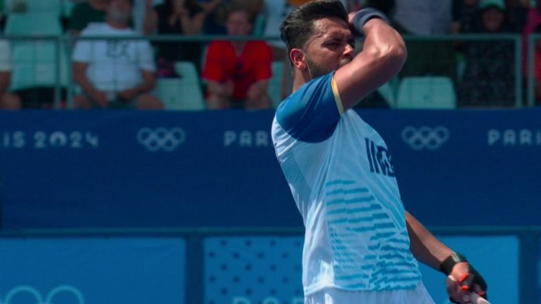 Hockey At Paris Olympics 2024: भारतीय मेंस हॉकी टीम ने ग्रुप स्टेज के मुकाबले में अर्जेंटीना के खिलाफ 1-1 से किया ड्रा, हरमनप्रीत सिंह ने अंतिम मिनट में स्कोर किया बराबर