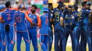 IND vs SL, T20I Series Head to Head Record: कल खेला जाएगा टीम इंडिया और श्रीलंका के बीच पहला टी20 मुकाबला, जानें हेड टू हेड में किसका पलड़ा है भारी