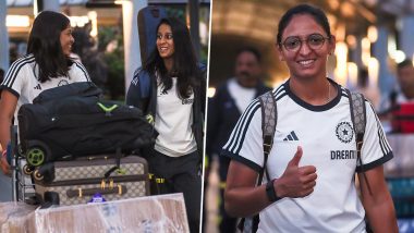 Women's Team India Arrive in Sri Lanka: महिला टी20 एशिया कप से पहले श्रीलंका पहुंचीं भारत, बांग्लादेश क्रिकेट टीमें, देखें तस्वीरें