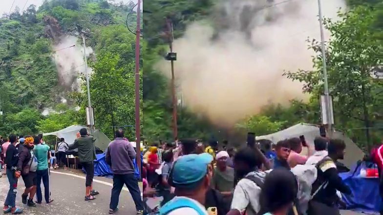 VIDEO: सोनप्रयाग में भरभराकर गिरा पहाड़! उत्तराखंड में भारी बारिश का कहर, केदारनाथ धाम में दहशत