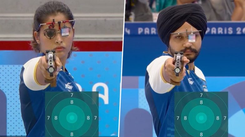 सरबजोत सिंह ने की मनु भाकर की तारीफ, कहा- उनके साथ पेरिस में स्पर्धा से पहले ट्रेनिंग करने का मुश्किल...