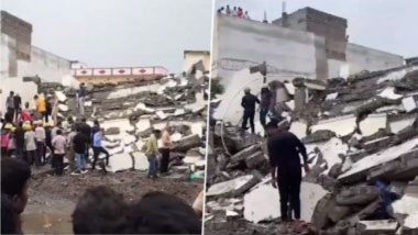 Gujarat Building Collapse Update: सूरत में छह मंजिला इमारत ढही, एक व्यक्ति की मौत, 3-4 लोगों के फंसे होने की आशंका- VIDEO