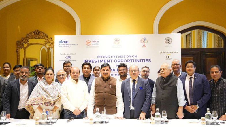 Invest in Madhya Pradesh: सीएम मोहन यादव ने मुंबई में उद्योगपतियों से की वन टू वन चर्चा, एमपी में निवेश के लिए किया आमंत्रित