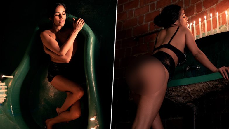 Poonam Pandey ने ब्लैक बिकनी में कराया फोटोशूट, एक्ट्रेस की हॉटनेस ने बढ़ाया सोशल मीडिया का पारा (View Pics)