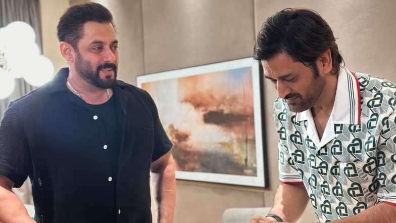 Happy Birthday MS Dhoni: सलमान खान एमएस धोनी की बर्थडे पार्टी में हुए शामिल, इंस्टा पर प्यारी पोस्ट के साथ 'कप्तान साहब' को शुभकामनाएं दीं