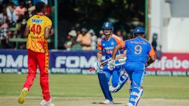 IND vs ZIM, 5th T20I: टीम इंडिया ने जिम्बाब्वे के सामने रखा 168 रनों का टारगेट, संजू सैमसन ने खेली अर्धशतकीय पारी