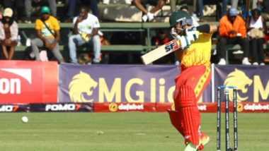 Gambia vs Zimbabwe, 12th Match 1st Inning Scorecard: टी20 में जिम्बाब्वे के बल्लेबाजों ने मचाया तांडव, गाम्बिया को दिया 345 रनों का विशाल लक्ष्य, सिकंदर रज़ा ने महज 43 गेंदों पर जड़ दिए 133 रन; यहां देखें पहली पारी का स्कोरकार्ड