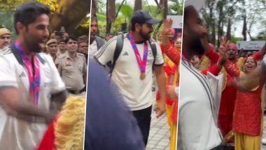 Team India Dance Video: T20 वर्ल्ड कप जीतने के बाद वतन लौटी टीम इंडिया, दिल्ली के ITC मौर्या होटल में ढोल पर थिरकते नजर आए खिलाड़ी