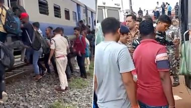 Jammu To Jodhpur Trains Bomb Threat: जम्मू से जोधपुर जा रही एक्सप्रेस ट्रेन में बम की खबर, धमकी के बाद मौके पर पुलिस मौजूद, जांच शुरू- VIDEO