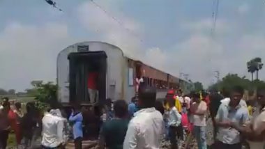 Train Accident in Bihar: बिहार के समस्तीपुर में बड़ा रेल हादसा टला, दो हिस्सों में बंटी संपर्क क्रांति एक्सप्रेस ट्रेन, डिब्बों से अलग हुआ इंजन- देखें वीडियो